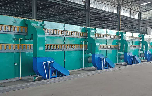 广东高效木皮烘干设备橡木皮干燥机链条烘干机单层单板烘干机厂家